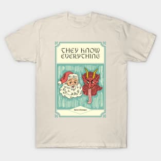 Santa vs Krampus T-Shirt
